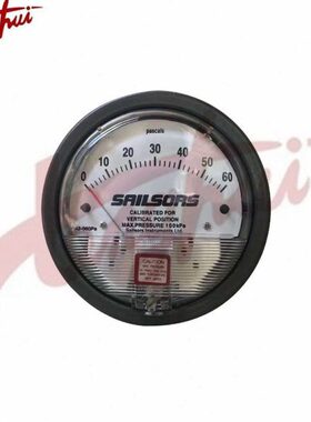 Sailsors塞尔瑟斯A2/Z-1kpa ±500pa指针式微差压表 机械式压差计