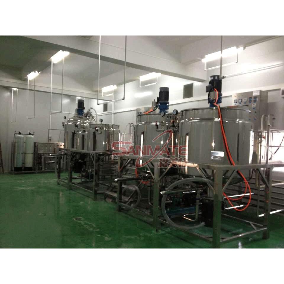 蒸汽加温酱醋调配罐导热油加热搅拌锅电加热水循环冷却搅拌罐锅