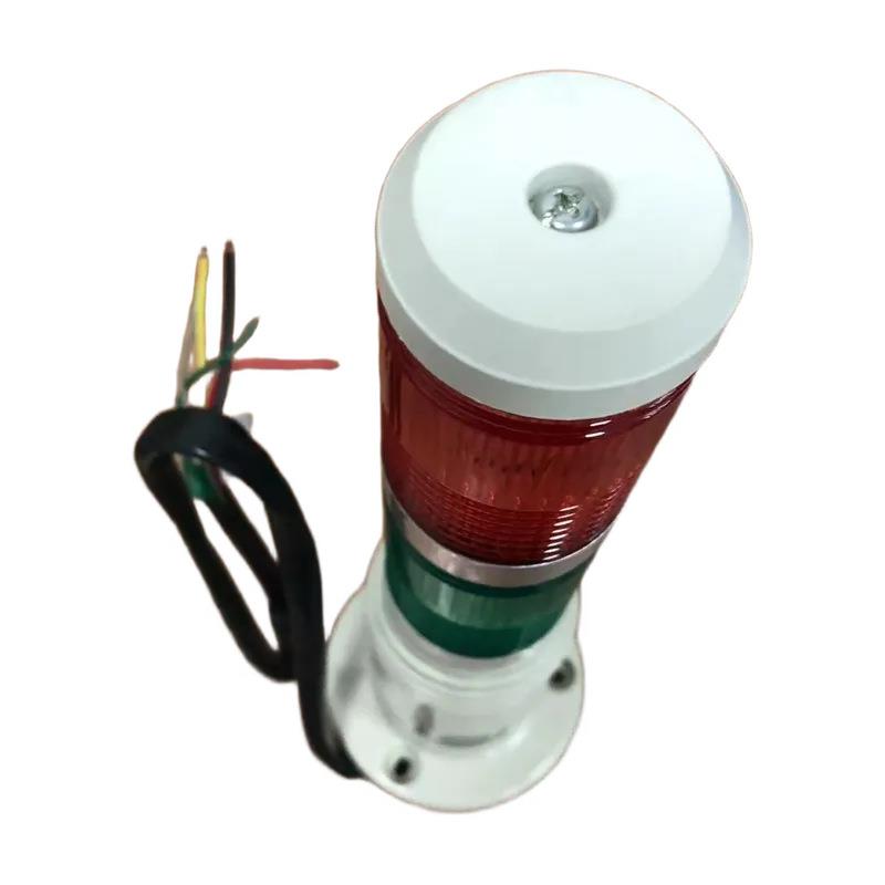 tend天得积层式指示灯TPWB4-7盘式蜂鸣型警示灯40mm红绿信号灯24V