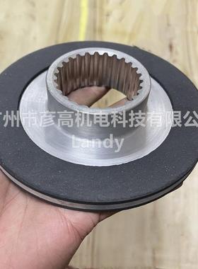 EMCO伦茨电机刹车片抱闸摩擦盘齿轮来令转子BFK458-20E/20N 205mm