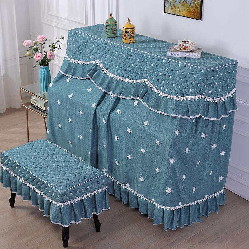 冰晶花钢琴罩2件套