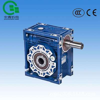 迪龙传动 NRV090-10型轴输入蜗轮蜗杆减速器 铝合金减速机