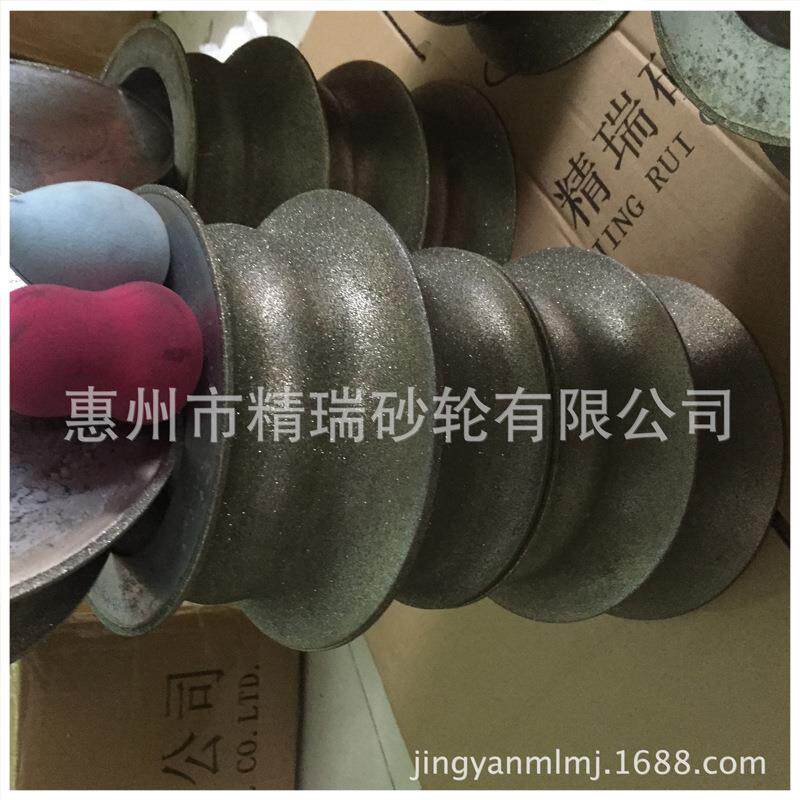 砂轮厂家开发配套亲水性粉扑各种形状砂轮,精准成型耐用形状稳定