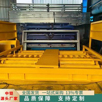 全自动八滚轴式洗车台 双链条滚轮式工程洗轮机 八轴排泥洗车机