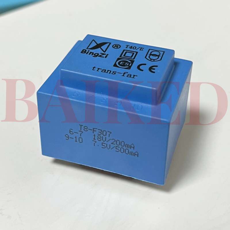 BingZi T40/E T8-F307 18V/200mA 7.5V/500mA AC0-220V-380V/50Hz