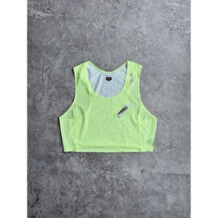 SOAR 女子马拉松跑步Crop Race Vest 速干短款背心户外运动慢跑服