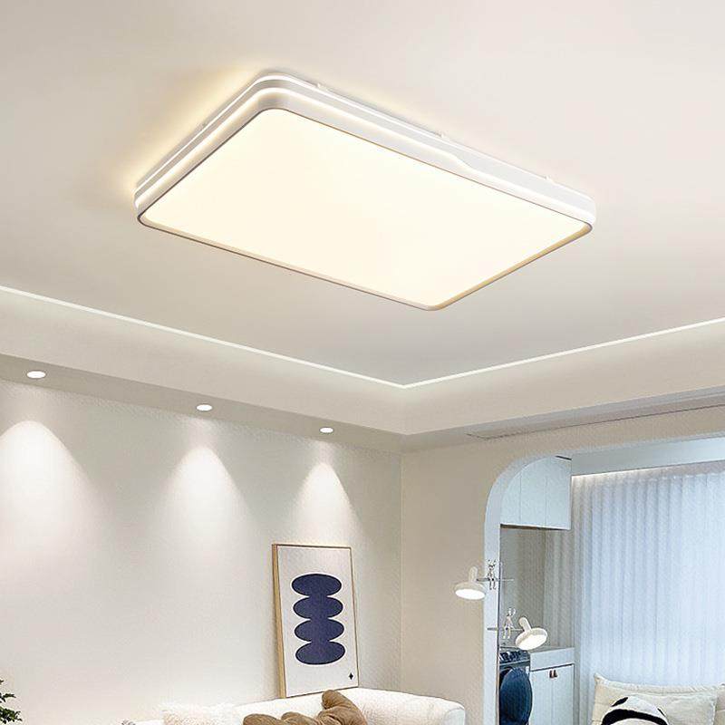 全光普护眼客厅灯卧室灯主卧led吸顶灯简约现代极简房间灯书房灯
