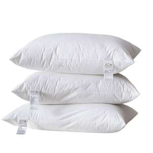 高低羽绒枕全棉纯白鹅羽丝绒五星级酒店枕头高档别墅民宿枕芯
