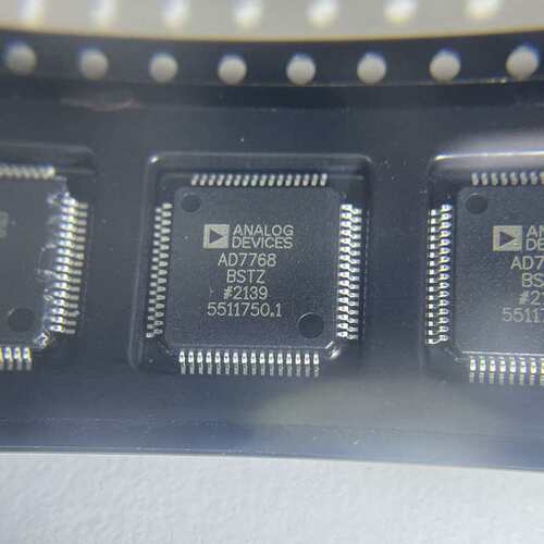 AD7768BSTZ 8通道24位 256k 模数转换器LQFP64芯片实物拍摄有现货