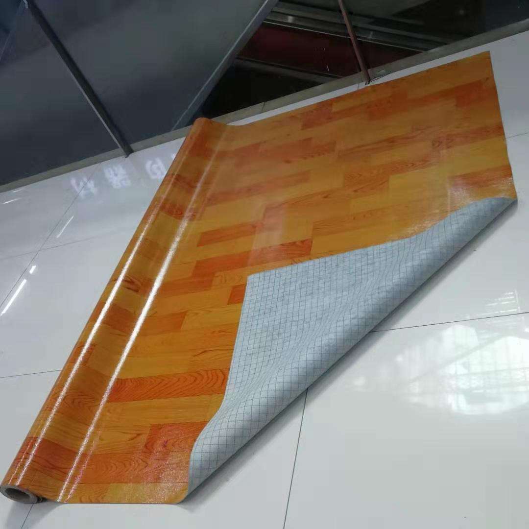 地板革 地板纸pvc 家用加厚耐磨防滑卧室防水布临时住房地毯批