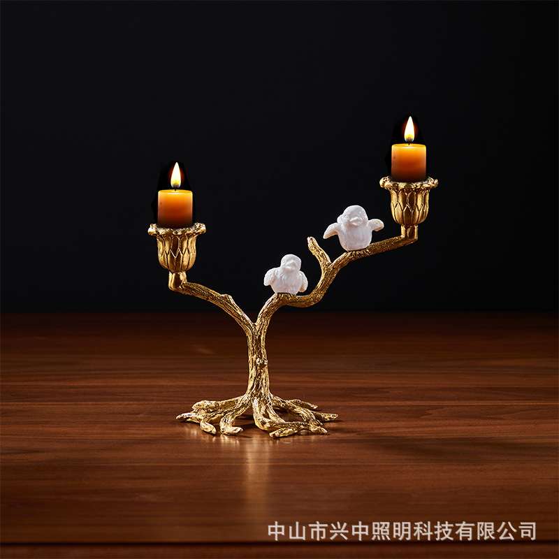 欧式创意花枝白色陶瓷小鸟摆件复古书房客厅玄关家居高档装饰品