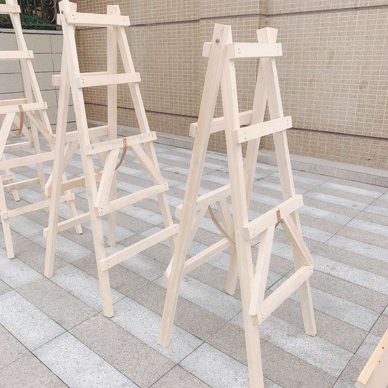 装修木梯子工地水电安装人字梯室内刷墙用折叠木头