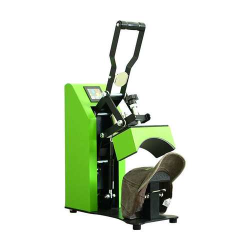 Semi automatic magnetic hat ironing machine printing machine
