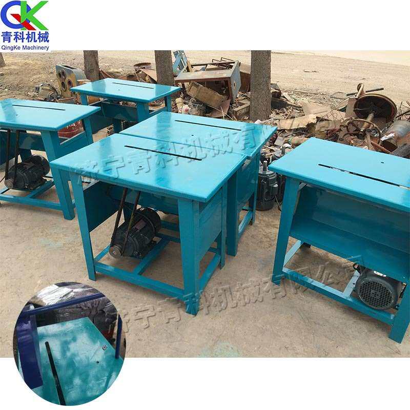 小型木工圆锯机 电动液压硬质木材推台锯 便携式台式木头切割机