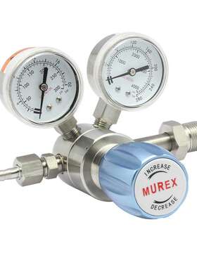 二氯硅烷减压器气体压力表调整器SiH2CI2 gas regulator