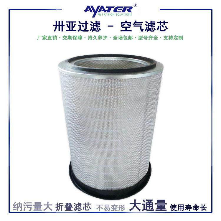 熔喷布空压机过滤器芯空气滤芯88290003-111空滤过滤芯滤