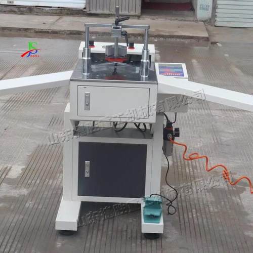 台式木材开槽机 实木相框画框类加工设备 全自动式一体打孔机