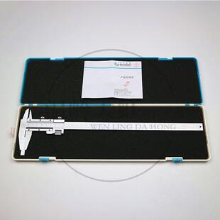 靖江棱环牌双外爪游标卡尺0-200-300mm工业级别高精度双平头0.02