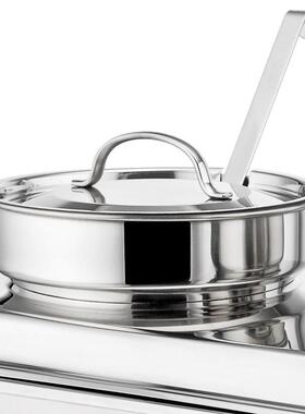 SUNNEX新力士 方形双汤桶全翻盖自助汤炉餐炉 2X4升 X58229