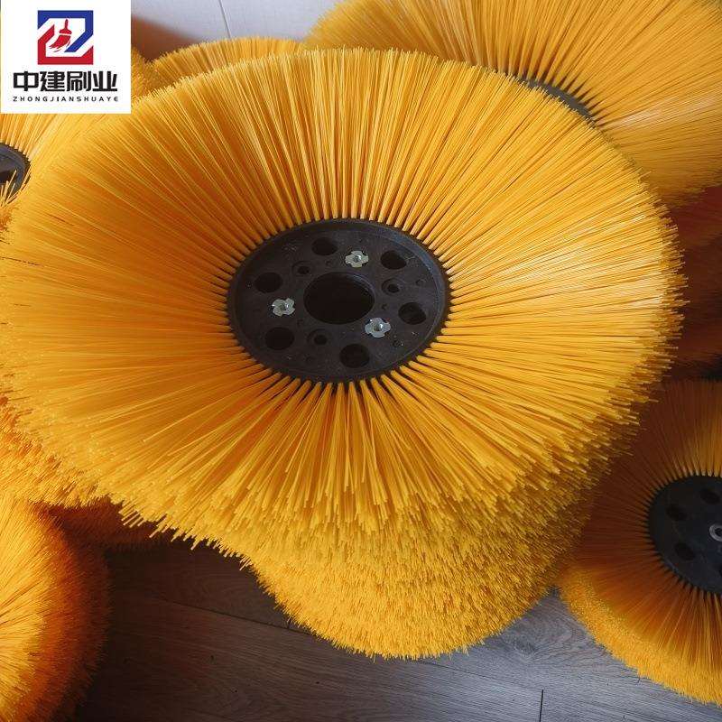 直销手推扫地车边刷主刷钢片扫路刷道路中联扫地车刷子扫把扫地盘