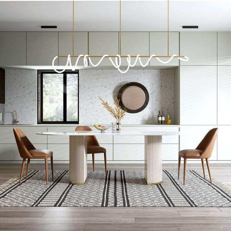 岩板餐桌轻奢风家用小户型大理石长方形现代简约伸缩折叠饭桌椅子,鲜花速递/花卉仿真/绿植园艺,割草机/草坪机,淘宝优惠券,粉丝福利购,淘宝优惠卷