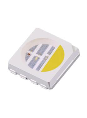 5050rgbw高亮四合一灯珠5050全彩灯珠0.2w高光效贴片LED灯发光管