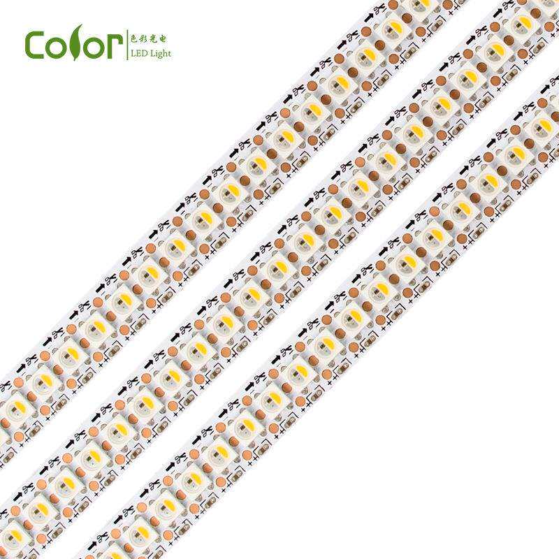 5050RGBW-LC8812B/SK6812 5V 144灯幻彩灯带单点控制跑马灯