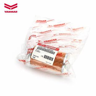 洋马yanmar发动机4TNE84原装燃油滤芯4D84柴油滤芯129100-55650