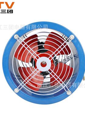 SF系列低噪声轴流风机SF-5#-2/1.5KW管道轴流通风机排气扇