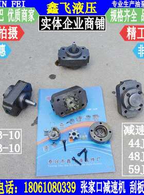 沃德传动电厂空冷岛用减速机ACC专用油泵 轴端泵48JS 59JS 44JS