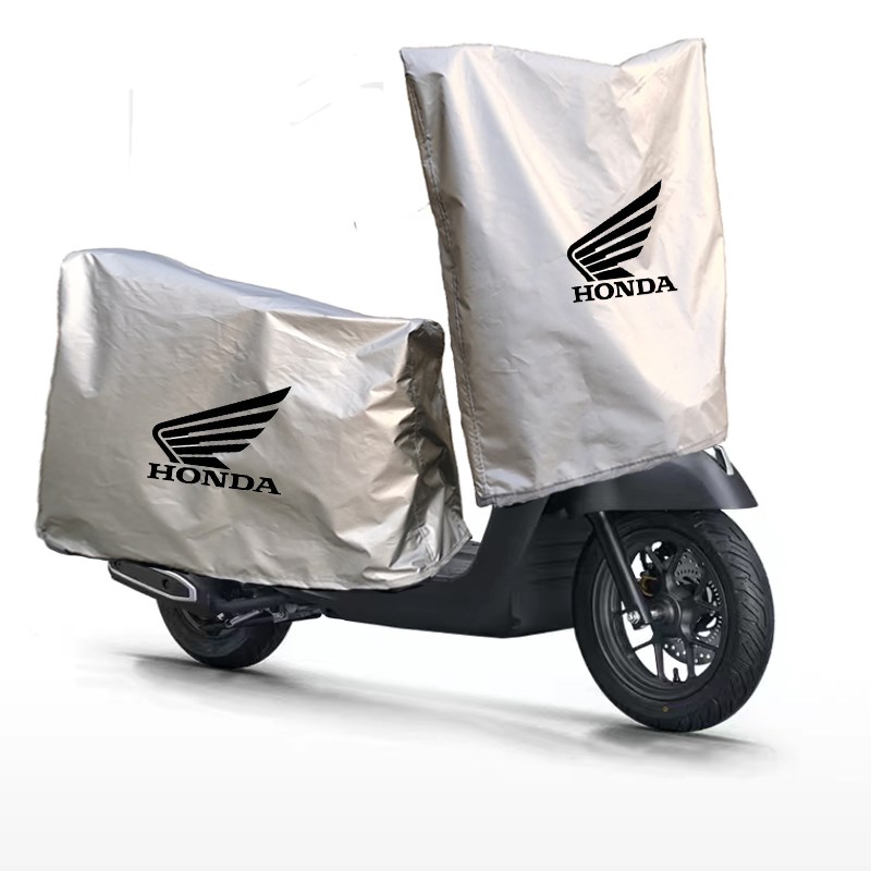适用本田NWF125踏板摩托车车罩座位罩车L头套遮阳防晒雨半罩衣防