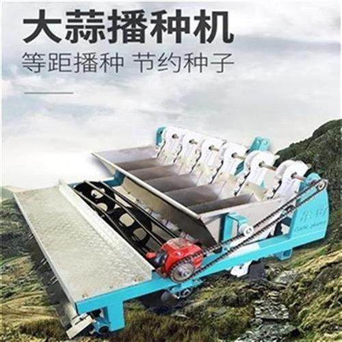 大蒜种植机器四轮拖拉机v配套行款DF大IJ蒜播种U机单粒蒜多新精播