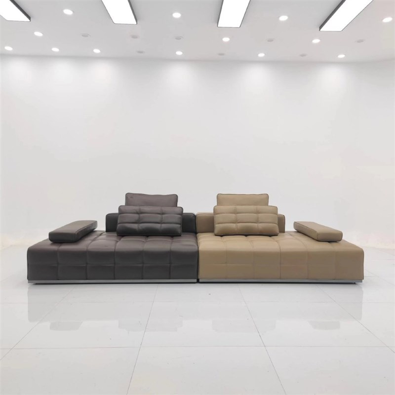 劳伦斯沙发时尚h轻奢头层牛皮客厅别墅大平层大户型直排组合沙发