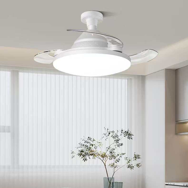 爆款新品客厅电扇灯现代简约餐厅吊扇灯卧室大风力遥控隐形风扇灯,3C数码配件,USB灯,淘宝优惠券,粉丝福利购,淘宝优惠卷