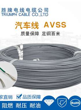 FREE SAMPLE AVSS 0.85MM 19/0.24AS Car electrical wire cable