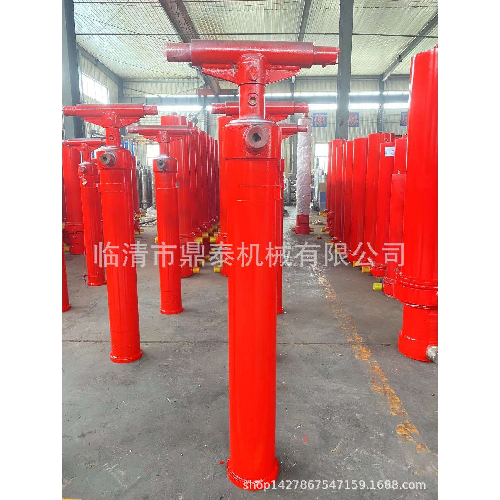 厂家直发各种型号油缸液压缸前顶式侧翻式倒置安装卸车平台缸