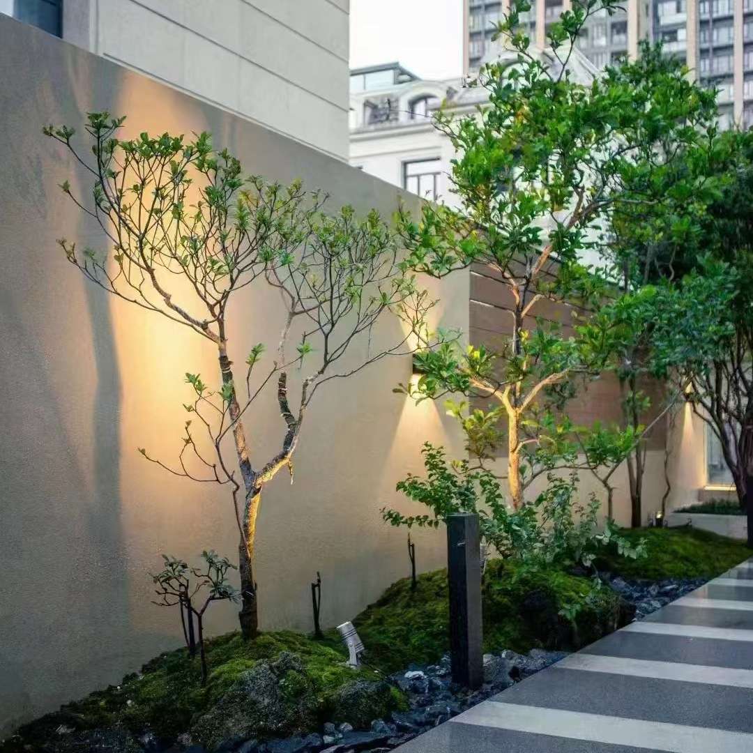 户外射树灯led庭院照树灯防水射灯公园园林景观插地灯公园草坪灯