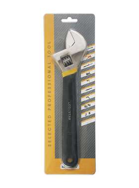 深圳乐达L212系列活动扳手 带刻度防滑设计 10寸活动扳手L212010