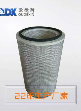 空气滤芯325×215×400ptfe聚酯纤维六耳快拆防静电滤筒除尘滤芯