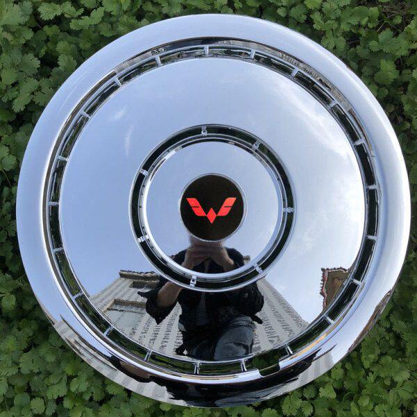 适用五菱宏光V荣光小卡单排轮毂盖复古 征程新卡单双排车轮毂罩盖