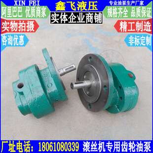 BTW-5高压齿轮油泵BTN-5山东掖县台钳厂BT11-5莱州滚丝机油泵