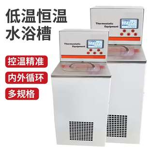 高精度低温恒温槽实验室循环立式水槽箱低温冷却液循环0.1精度欧