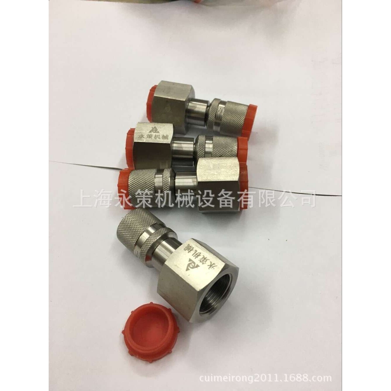 不锈钢压力表转换接头 304压力表接头 不锈钢双内丝接头1/2 M20