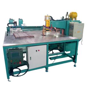 冰箱冷凝器邦迪管丝网XY轴自动排焊机中频逆变铜线丝网排焊机