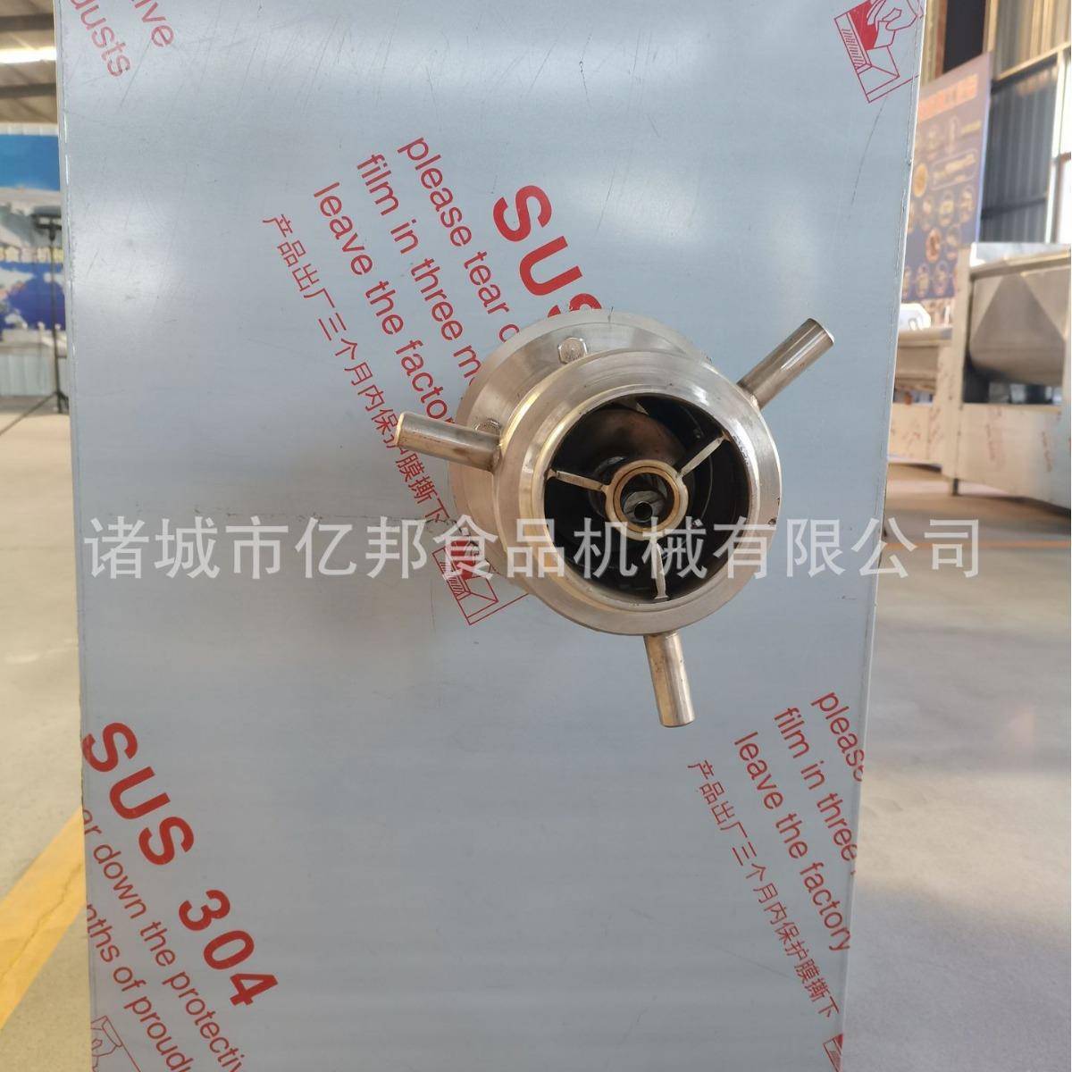商用大型绞肉机不锈钢冻肉绞肉机绞龙一体铸造牛羊肉绞切设备