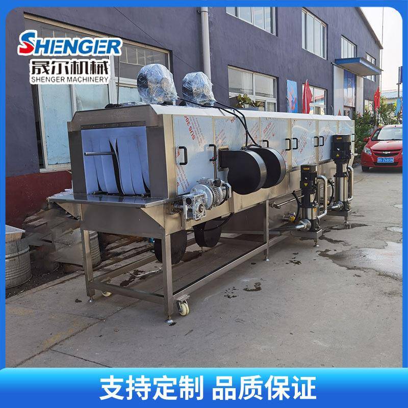 物料周转筐清洗设备全自动热碱高压喷淋果蔬洗筐机小鸡笼清洗机