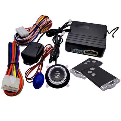 凯琪盛汽车防盗器远程遥控起动振动报警 car alarms 改装一键启动