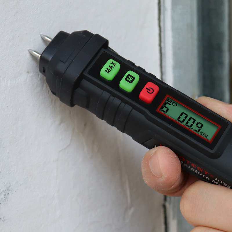 华博HT65笔式木材水分仪木板纸张建筑材料湿度检测便携水分计