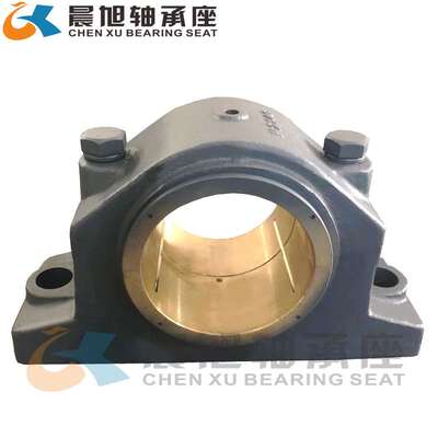 剖分式H2110滑动轴承座 铜套铜瓦轴承座 铸钢轴承座
