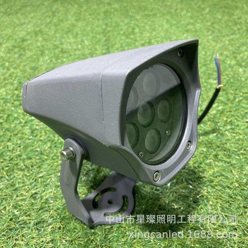 led射树灯户外防水景观庭院室外射灯园林绿化草坪照树插地灯6W12W